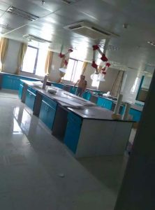 實驗室實驗臺安裝現場